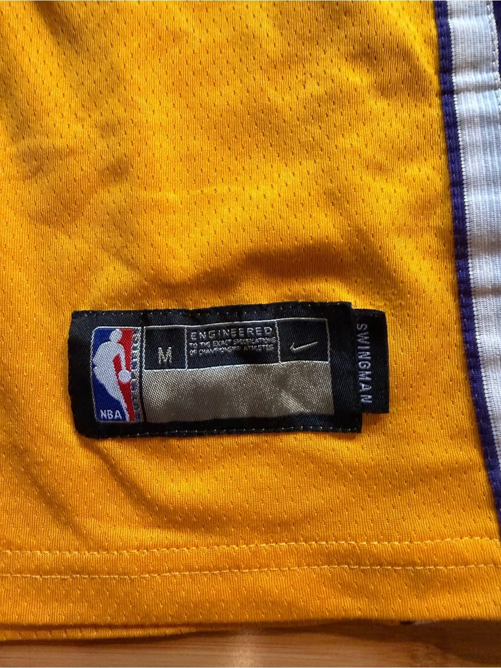 Nike LeBron James Lakers #23 Swingman Jersey - Youth Medium - Wish Logo - NBA